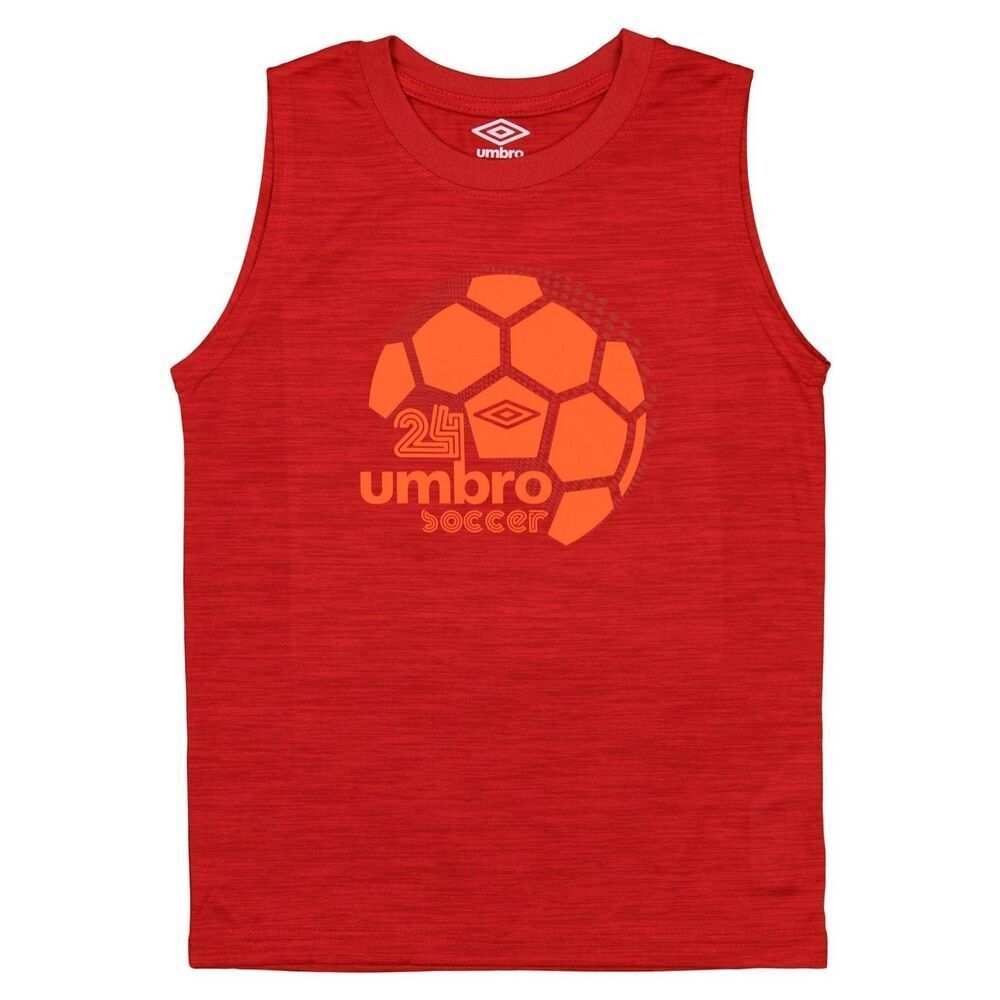Youth Boys Umbro Attitude Streeky Soccer Muscle Tee Tank Top - Sz XL (18)
